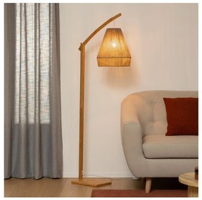 Atmosphera - Állólámpa PALM 1xE27/60W/230V bambusz/kender