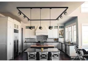 Argon 4310 - NET liástrendszer spotlámpa 1xE27/15W/230V zöld