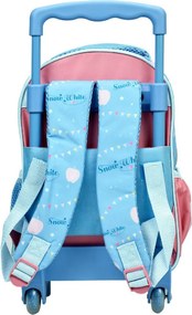 Disney Hercegnők Snow White gurulós ovis hátizsák, táska 30 cm