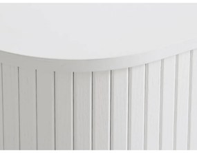 Fehér TV-állvány 120x56x40 cm Nola – Unique Furniture