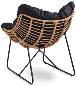 Pihenőfotel Fekete Színben. FIN