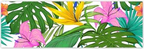 Poszterek 200x66 Trópusi levelek Leaves
