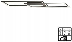 Just Light Led mennyezeti panel 1000x17,9 cm fekete, szabályozható fényerővel, 3000K