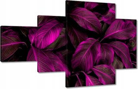 Vászonkép 130x80 Gyönyörű fukszia levelek