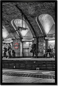 Poszterek keretben 40x60 Baker street London Metro