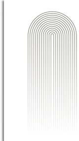 Kép minimalista szivárvány Mid-Century