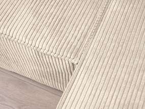 Krémszínű sarokkanapé SMART COSARO, kétoldalas + 2 párna AJÁNDÉK