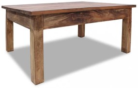 tömör mahagóni fa dohányzóasztal 98 x 73 x 45 cm