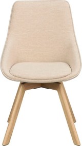 Bézs étkezőszék szett 2 db-os Alison – Rowico