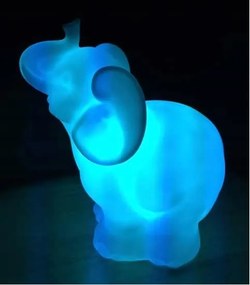 Generic Elefánt színváltós éjjeli lámpa, Elefánt asztali lámpa