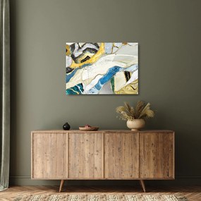 Kép - Színes márvány (üvegen) (70x50 cm)