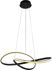 Italux modern függeszték consa fekete itxpnd-19221c-bk