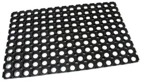 Gumi tisztítószőnyeg Honeycomb 40 x 60 x 1,6 cm, fekete