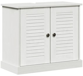 Mosdószekrény VIGO&quot; Ajtókkal, méretei: 67.5x34x59 cm, tömör fenyőből készült.&quot;