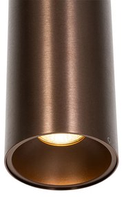 Design lógólámpa sötét bronz - Tubo