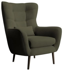 Fotel Veneza 1  (oliva + fekete). 1098918