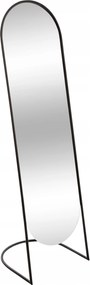 Álló Tükör Fekete Fém Keret 39,5 X 136 CM Beltéri