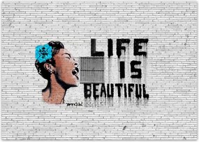 Poszterek A0 Szint Banksy Life is beautiful
