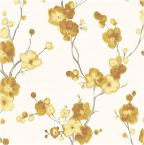 Fali tapéta vinil virág tapéta