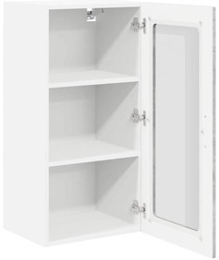 Fali konyhaszekrény Beton Szürke 40 x 31 x 80 cm Faanyag