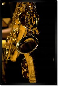 Plakátok keretben 40x60 Szaxofon