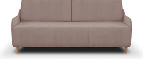 GALA Háromszemélyes kinyitható kanapé Világos rózsaszín