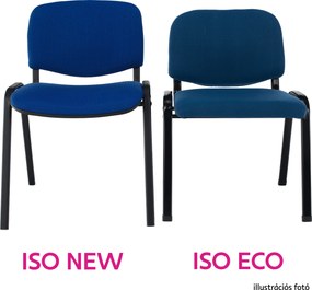 Irodai szék, szürke, ISO ECO