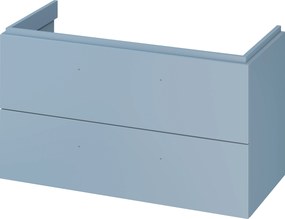 Cersanit Larga szekrény 99.4x44.4x57.2 cm Függesztett, mosdó alatti kék S932-077