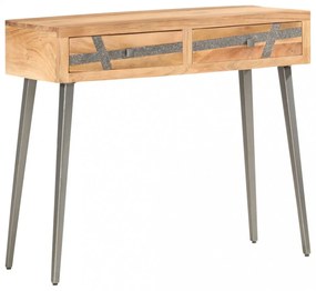 tömör akácfa tálalóasztal 90 x 30 x 75 cm