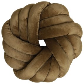 Bársony díszpárna ø 33 cm Knot – Light &amp; Living