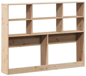 tömör fenyőfa fejtámla tárolóval 160 cm