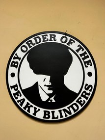 Festmény Fa Peaky Blinders Tommy Shelby Fali dekoráció 3D kép