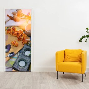Fotótapéta ajtóra - Nyári piknik (95x205cm)
