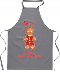 Karácsonyi konyhai kötény Nagymama a karácsonyi sütemények királynője