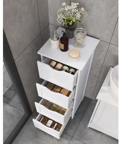 ZARA fehér szekrény