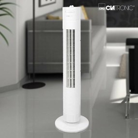 Clatronic TVL 3770 oszlopos ventilátor, fehérszínben