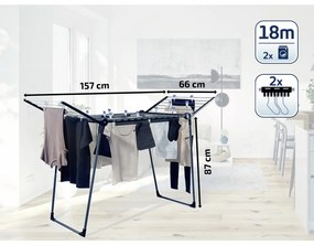 Leifheit Pegasus 180 Solid Black ruhaszárítógép 81589