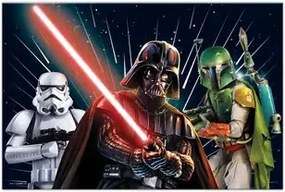 Star Wars Galaxy műanyag asztalterítő 120x180 cm