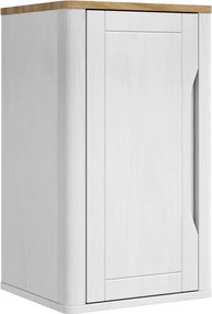vidaXL Fürdőszobai faliszekrény polcokkal FLORO Fehér 35 x 30 x 60 cm