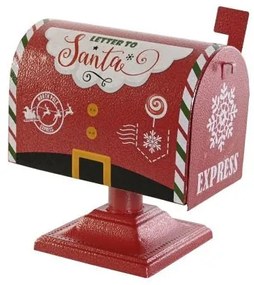 Karácsonyi postaláda piros Letters to Santa