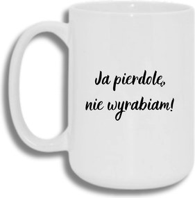 Bögre Fehér Nagy 440ml Vicces Ajándék Nem Csinálom