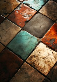 Poszter 68x98cm Kerámia kompozíció