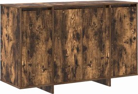 vidaXL Széf Füstölt tölgy 120 x 41 x 75 cm Faanyag