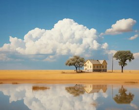 Poszter 76x60,5cm Ház