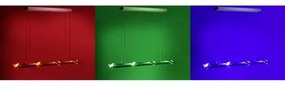 Leuchten Direkt 12470-55 - LED RGB Dimmelhető csillár OPTI 8xLED/3W/230V+ távirányító