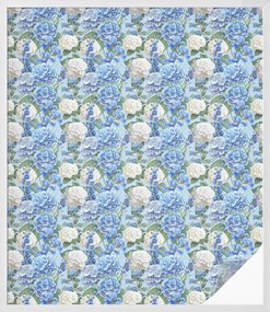 Öntapadós szélvédő furnér Adatvédelem Virágos báj 100x116