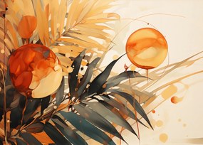 Poszter 70x50cm Napsütötte Zefir