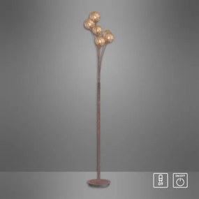 Paul Neuhaus 398-48 - Állólámpa GRETA 6xG9/40W/230V