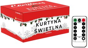 Tutumi, LED függöny 250 cm (CD005) + távirányító, CHR-00331