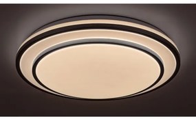 Rabalux 2131 - LED fényerőszabályozható mennyezeti lámpa LUPITA LED/40W/230V ezüstszínű +távirányító